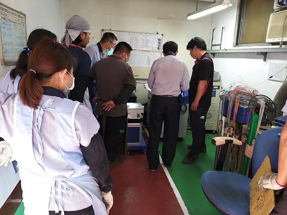 Laser Welding Repair Installation Service Completed | NACO-TEC 2